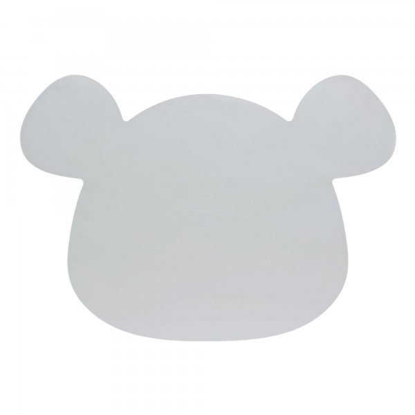 Lässig Kinder Tischset - Placemat Little Chums Mouse grey - Farbe Grau